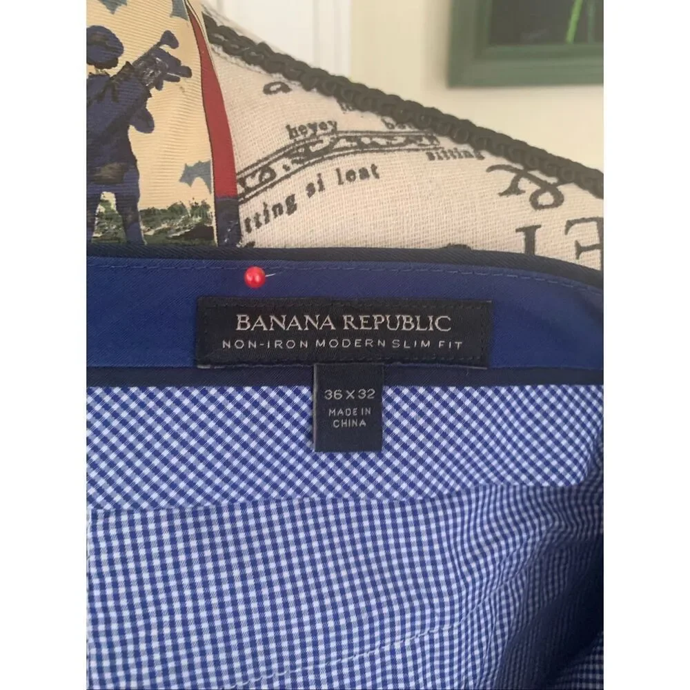 Banana Republic Pants Non Iron Tailored Slim Fit
